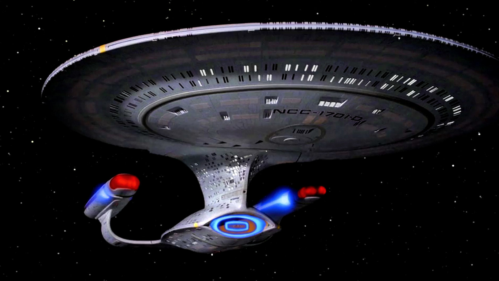 Die Enterprise D aus Star Trek TNG!